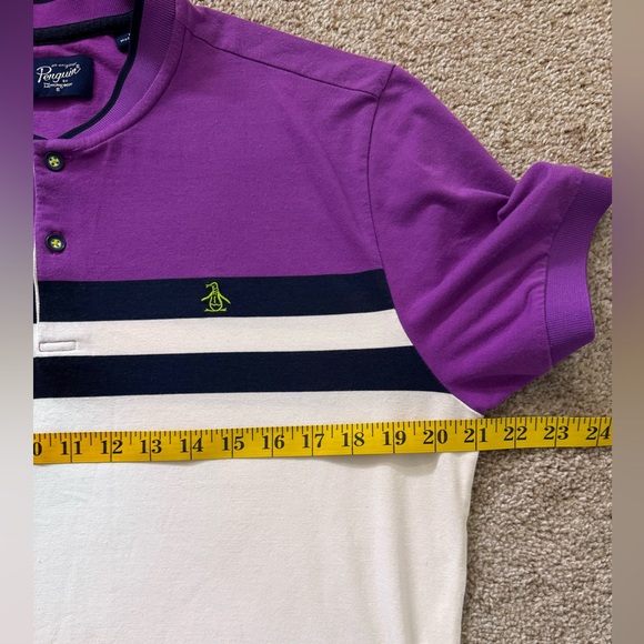 Original Penguin Men's The VIP Sportsman Short Sleeve Polo Golf Shirt Size L - Picture 9 of 11